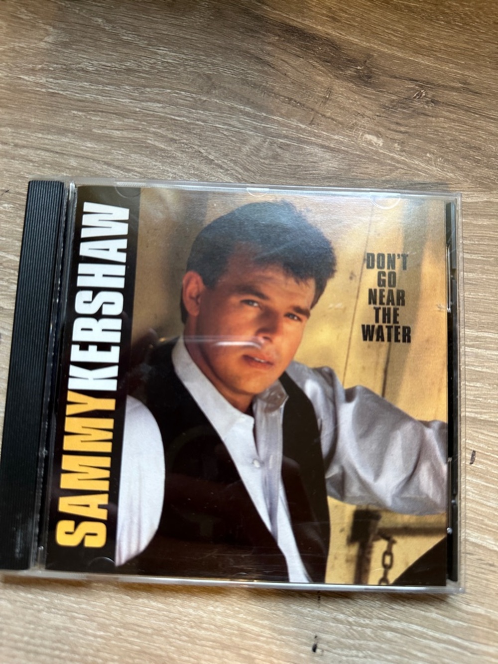 Sammy Kershaw "Don't Go Near the Water" CD - Yellow & Black